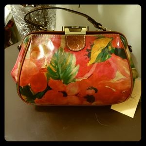 NWT PATRICIA NASH MULTI/SPRING GRACCHI  SATCHEL